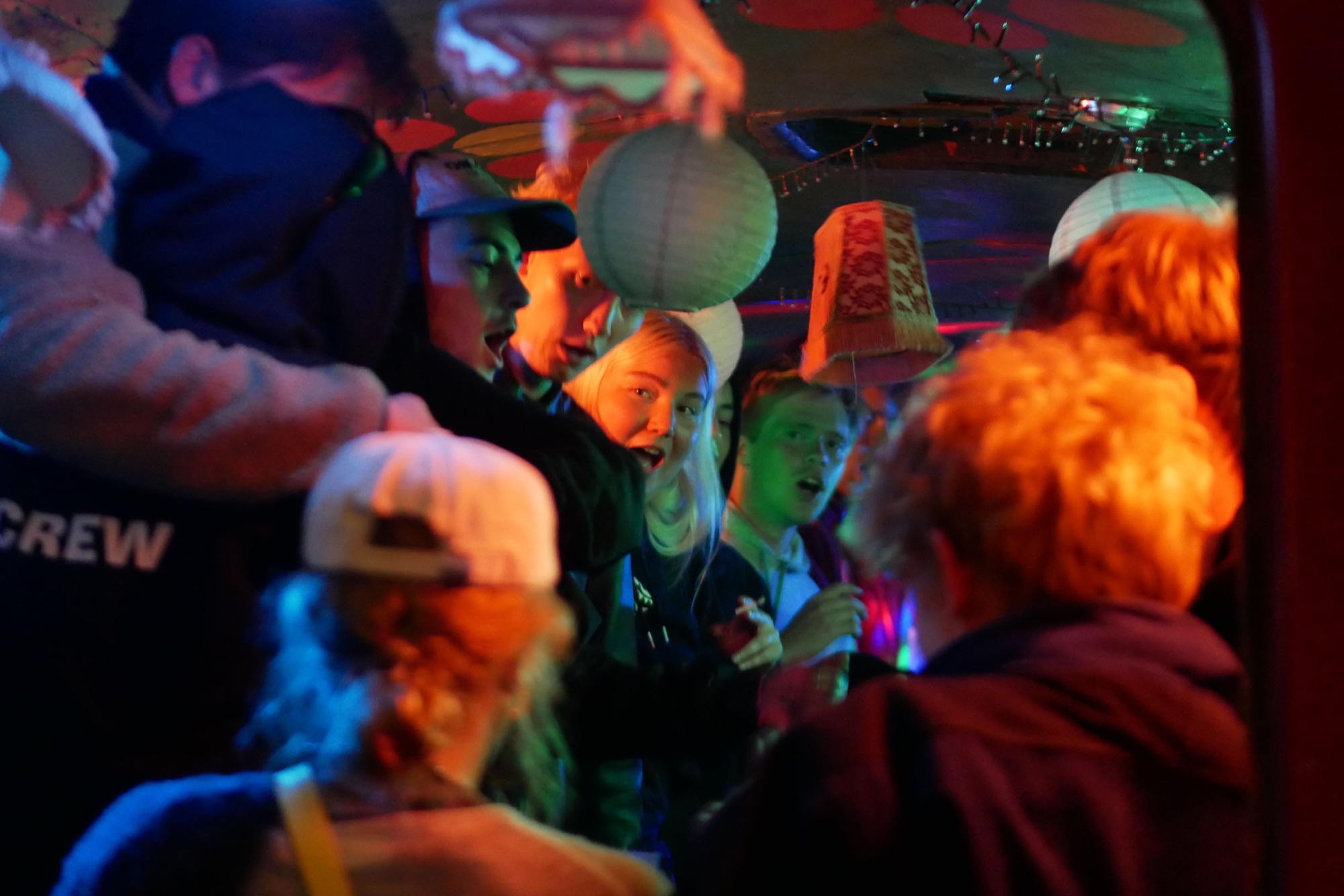 Frivillige ved Rudme Festival